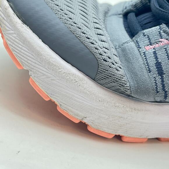 Under Armour Charged Bandit 3 Gray Blue Running Shoes Sneakers Women's Size 5.5 - Picture 8 of 14